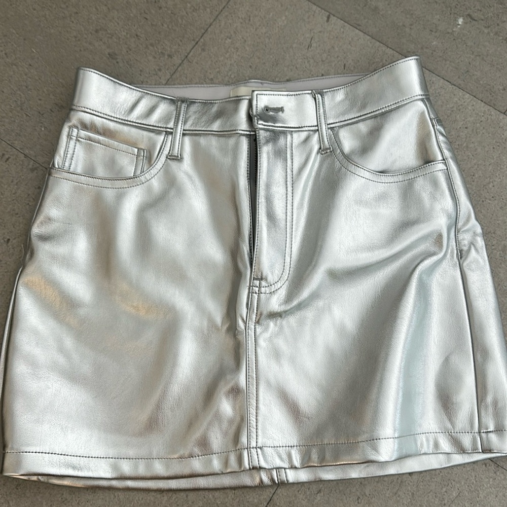 Silver skirt
